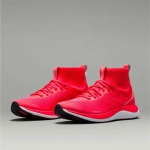 lululemon athletica Bright Red Athletic Shoes